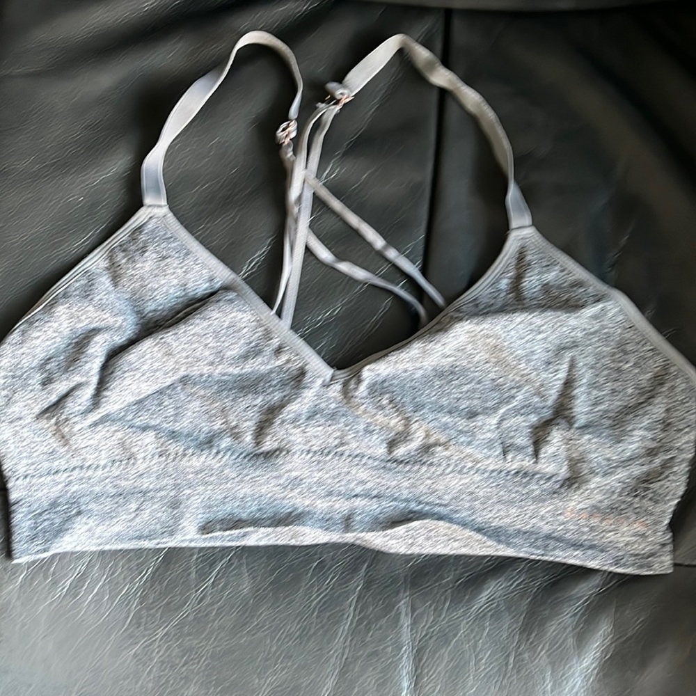 Danskin, XL gray sports bra